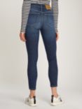 Calvin Klein Jeans High Rise Super Skinny Ankle Grazer Jeans, Dark Denim