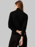 Calvin Klein Jeans Merino Wool Roll Neck Jumper, Black