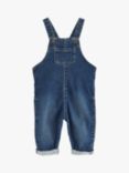 Lindex Baby Denim Dungarees, Blue