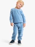 Lindex Kids' Cord Cargo Joggers, Lt Dusty Blue