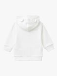 Benetton Baby Cotton Zip Hooded Sweatshirt