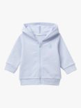 Benetton Baby Cotton Zip Hooded Sweatshirt