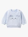 Benetton Baby Animal Embroidered Sweatshirt