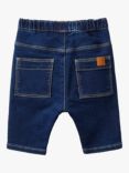 Benetton Baby Denim Trousers, Mid Blue