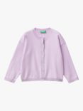 Benetton Kids' Metallic Trim Cardigan