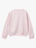 Benetton Kids' Cotton Logo Sweatshirt