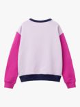 Benetton Kids' Colour Block Sweatshirt, Multi