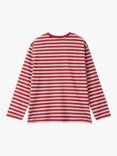 Benetton Kids' Cotton Stripe Long Sleeve Tee