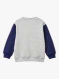 Benetton Kids' Cotton Crew Neck Sweatshirt, Multi