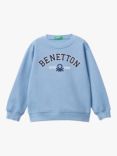 Benetton Kids' Crew Sweatshirt, Sugar Paper