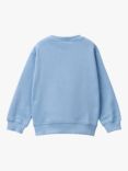 Benetton Kids' Crew Sweatshirt, Sugar Paper