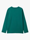 Benetton Kids' Logo Long Sleeve Tee