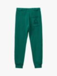 Benetton Kids' Fleece Joggers, Forest Green