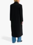 MY ESSENTIAL WARDROBE Frannie Wool Blend Coat, Black