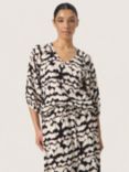 Soaked In Luxury Alize Abstract Top, Multi