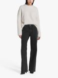 Twist & Tango Bianca Rigid Wide Leg Jeans, Blackish Grey