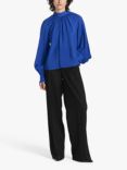 Twist & Tango Everdina High Neck Top, Cobalt Blue