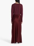 Twist & Tango Tyne Maxi Skirt, Cranberry