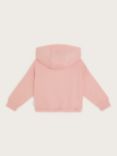 Monsoon Kids' Cropped Hoodie, Pale Pink