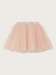 Monsoon Kids' Tutu Spot Tulle Skirt, Champagne