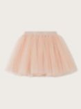 Monsoon Kids' Tutu Spot Tulle Skirt, Champagne