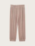 Monsoon Kids' Sparkle Velour Trousers, Lilac