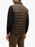 BOSS Regular Fit Gilet, Open Green