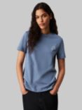 Calvin Klein Jeans Embroidered Logo T-Shirt, China Blue