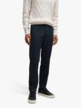 HUGO BOSS BOSS Regular-Fit Chinos, Dark Blue