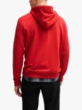 BOSS French Terry Cotton Hoodie, Medium Red