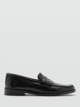 Mango Luisa Leather Loafers