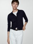 Mango Paco Polo Collar Cardigan