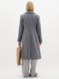 InWear Thora Lapel Wool Blend Coat, Granite Melange