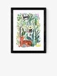 EAST END PRINTS Darcie Olley 'Indian Jungle' Framed Print