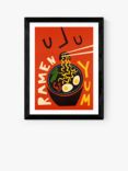 EAST END PRINTS Fox & Velvet 'Yum Ramen' Framed Print