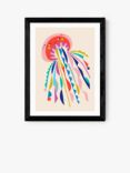 EAST END PRINTS Rachel Lee 'Jellyfish' Framed Print