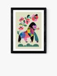 EAST END PRINTS Rachel Lee 'Gorilla' Framed Print