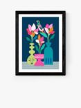 EAST END PRINTS Rachel Lee 'Magnolias' Framed Print