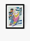 EAST END PRINTS Rachel Lee 'Owl' Framed Print