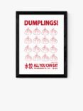 EAST END PRINTS Stephie Cardona 'Dumplings' Framed Print