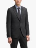 HUGO Regular Fit Wool Blend Suit Jacket, Dark Grey