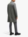 HUGO Hyde Wool Blend Coat, Medium Grey