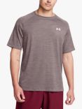 Under Armour Tech Tex T-Shirt, Tetra Grey/White