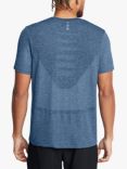 Under Armour Seamless Training T-Shirt, Blue/Reflective