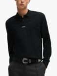 HUGO Cotton Logo Sleeve Polo Shirt