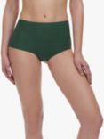 Chantelle Soft Stretch High Waisted Knickers, Empire Green