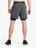 Under Armour Vanish 2-in-1 Shorts, Castle/Black