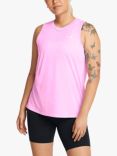 Under Armour UA Tech Tank Top, Pink / White