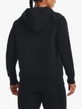 Under Armour Women's Rival Fleece Hoodie, Black