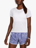 Under Armour Streaker Sports Top, White / Reflective